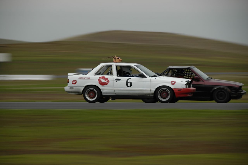 Illustration for article titled 24 Hours Of LeMons Arse Freeze-A-Palooza Über Gallery: Awesome Datsuns, Driven Nissans